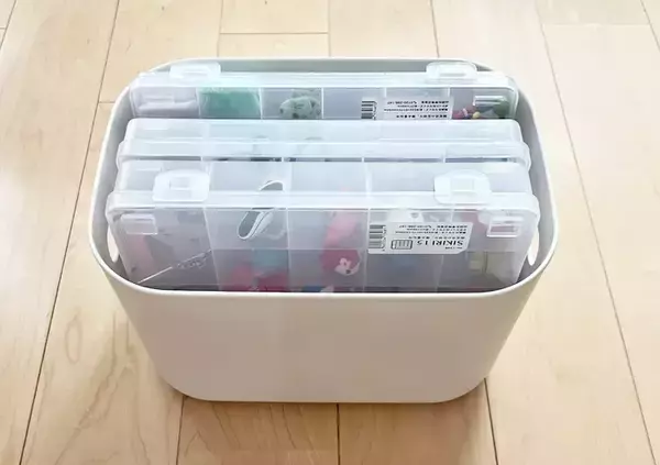 「100均の仕切りケースが「神だった…」　片づけのプロ直伝！愛用ワザ3選」の画像