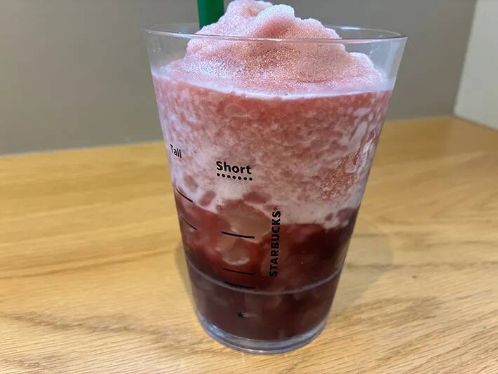 【レビュー】スタバの新作飲んでみた！　夏に合うシャリシャリ食感が「ご褒美にピッタリ」