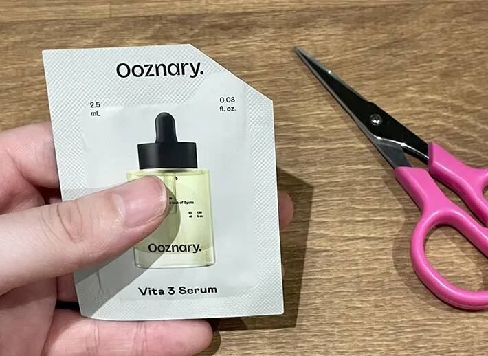 1回では消費しきれなかった試供品　簡単に閉じる100均アイテムに「悩みがなくなった」「便利」