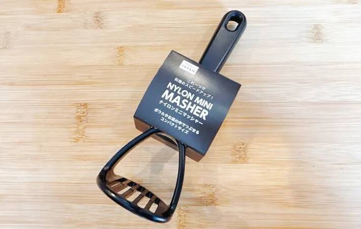 「このために作られたの？」　マッシャーの『じゃない使い方』で洗い物が減った！【100均】