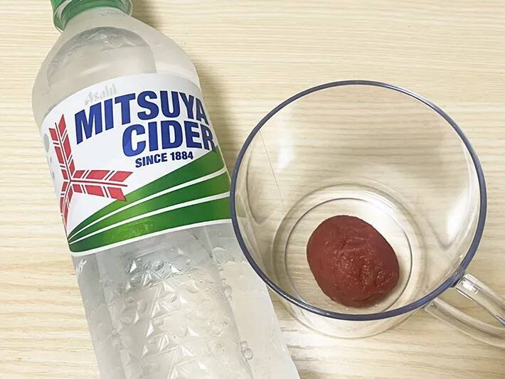 『氷不要』の冷たいサイダー　変わりに入れた食材に「シャリシャリ食感」「味が薄まらない」
