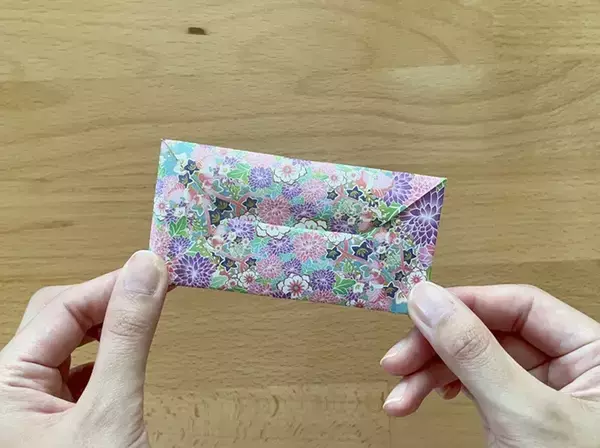 「ポチ袋は『折り紙1枚』で代用OK！　不器用でも真似できる、簡単アイディア」の画像