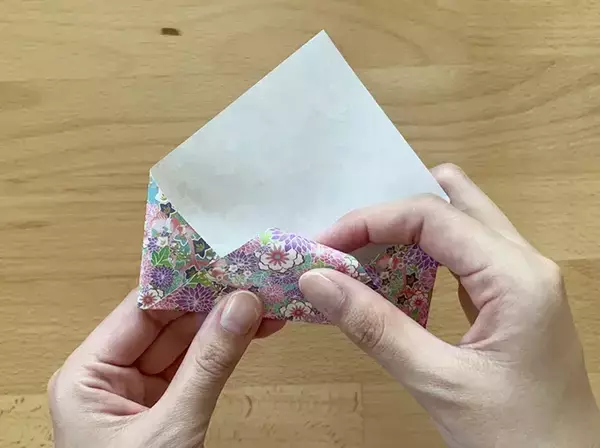 「ポチ袋は『折り紙1枚』で代用OK！　不器用でも真似できる、簡単アイディア」の画像
