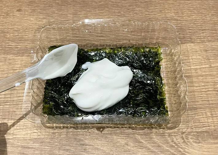 韓国海苔にご飯、ではなく？　意外な『白い食べ物』の正体に「本当に合うの？」