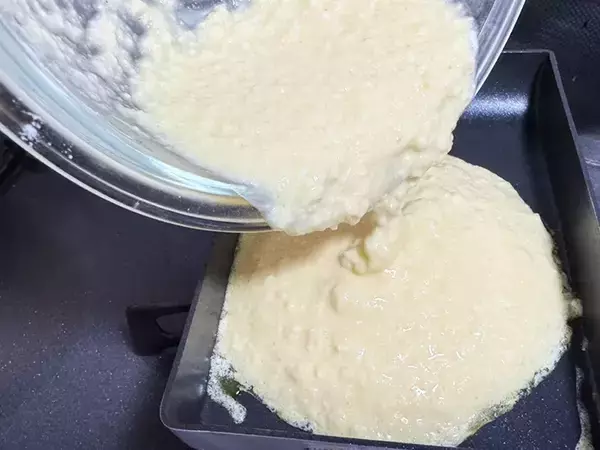 「豆腐1丁に『卵』『片栗粉』を入れて…　玉子焼き器で作ったものがこちら」の画像
