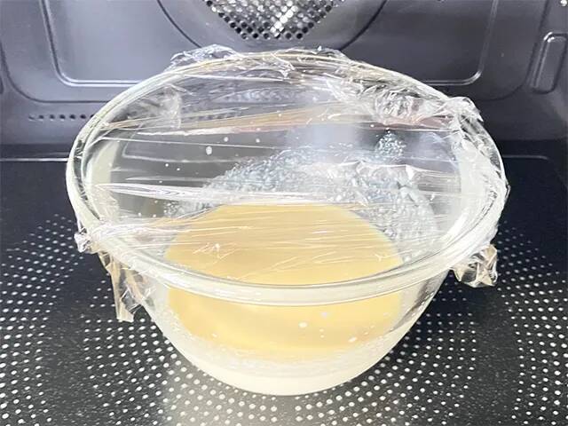 コーンスープに豆腐を混ぜて…　電子レンジ2分温めてできたのは？