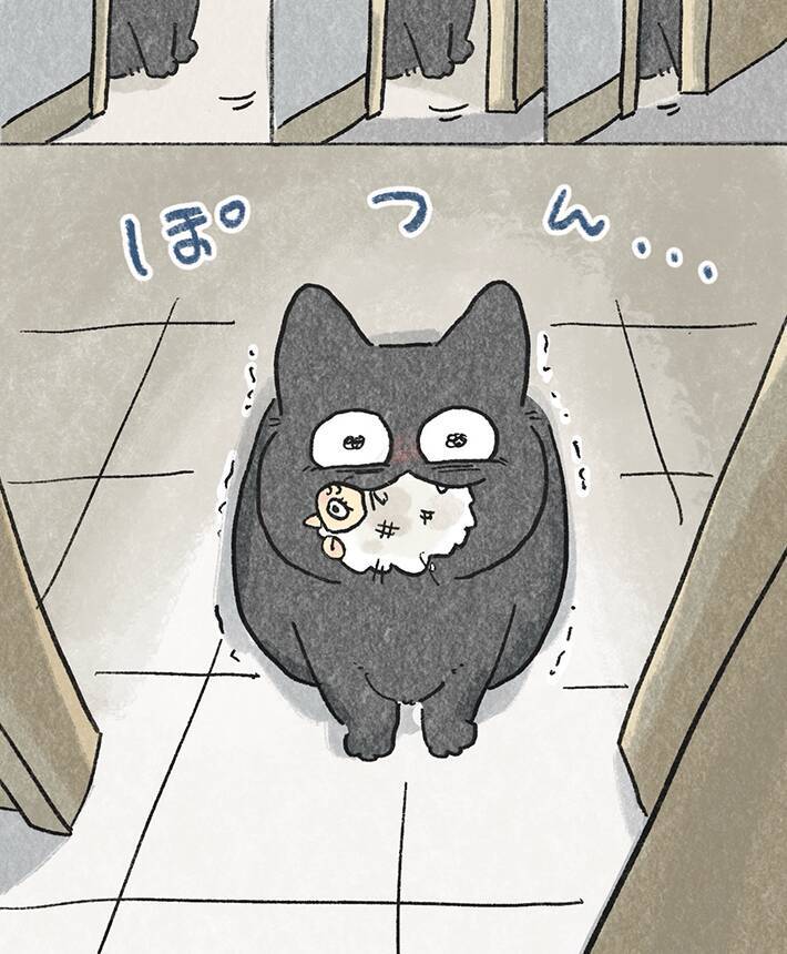 【8万いいね】愛猫を部屋に閉じ込めてしまった！　飼い主が気づいて扉を開けると…？