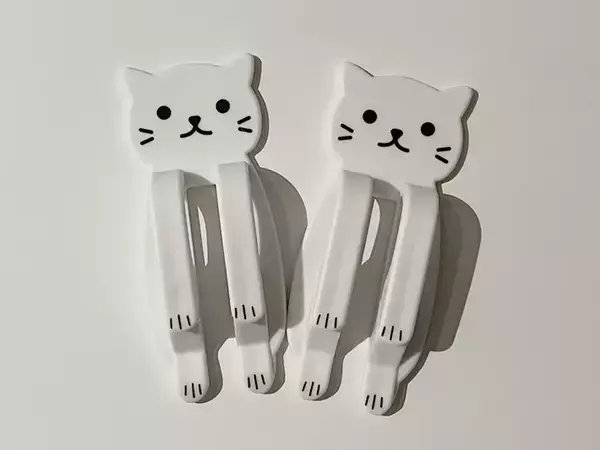 「100均で見つけた可愛いネコ、何に使う？　用途に「めっちゃ便利」「プチストレス解消」」の画像