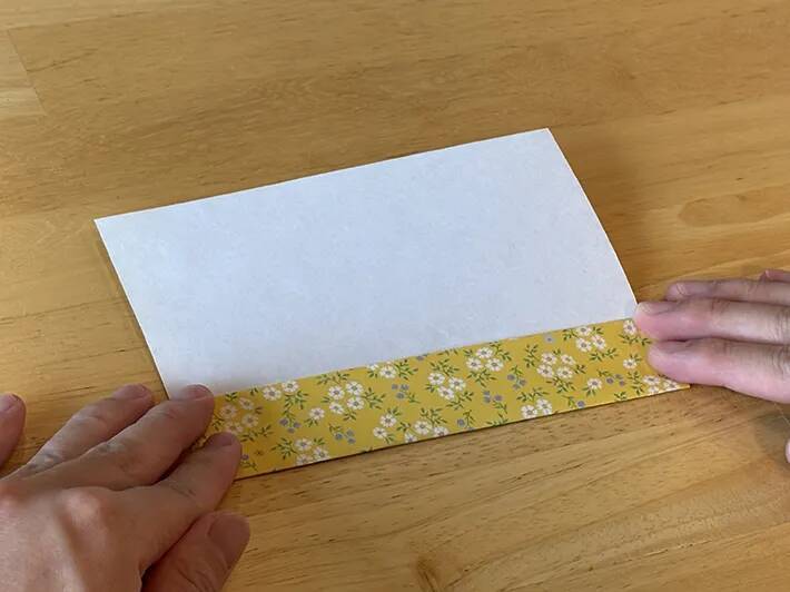 のりもハサミも使いません！　折り紙1枚、30秒で作れる『ミニ封筒』がこちら