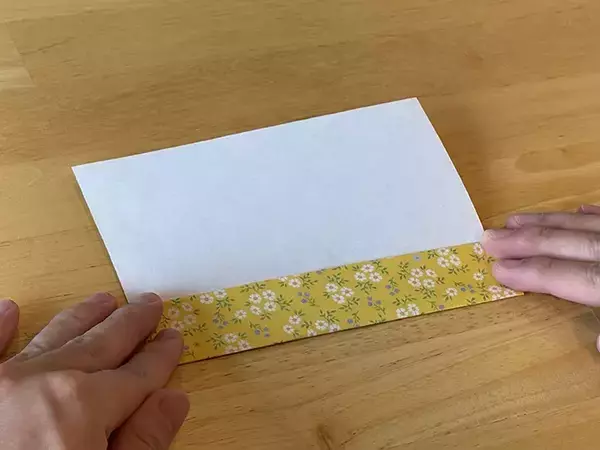 「のりもハサミも使いません！　折り紙1枚、30秒で作れる『ミニ封筒』がこちら」の画像