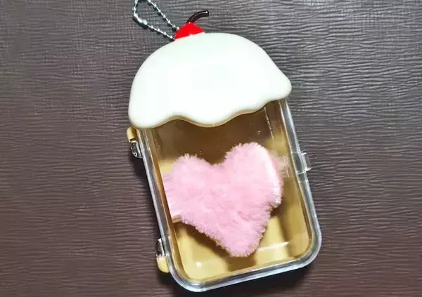 「ダイソー『ケースキーホルダー』の使い方　小物やお菓子を入れるだけで？「便利でかわいい」」の画像
