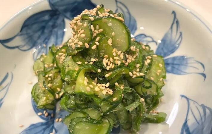 大葉とキュウリを混ぜて…　残暑にピッタリの簡単副菜に「2本ペロリ」【作り置きレシピ】