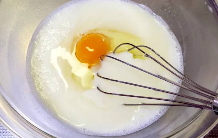 【休日の朝食】フレンチトーストが家族に好評　牛乳の代わりに入れたのは？