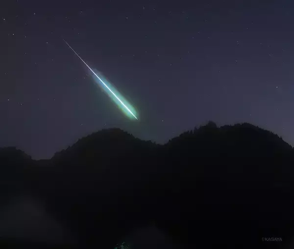 「「やっぱり、あれは流星だったんだ！」　“12/14”に激写された1枚に反響【ふたご座流星群】」の画像