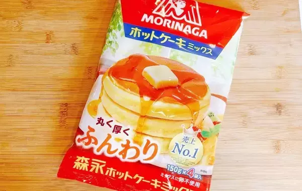 「同じ材料なのに『＋0.5cm』もふんわりした！　森永のコツで「自宅のホットケーキ」がここまで変わる」の画像