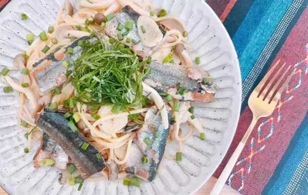 「味ぽんとサンマの組み合わせだけど…　まさかのパスタレシピに「びっくりするぐらいマッチ」」の画像