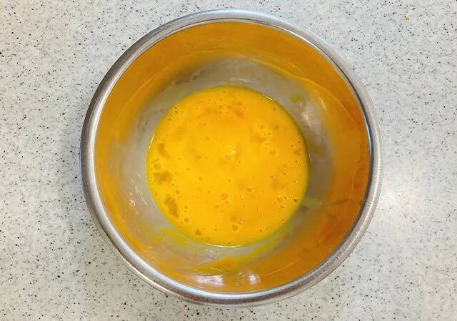 溶き卵を用意して？　お茶づけ海苔×パスタで作るのは…