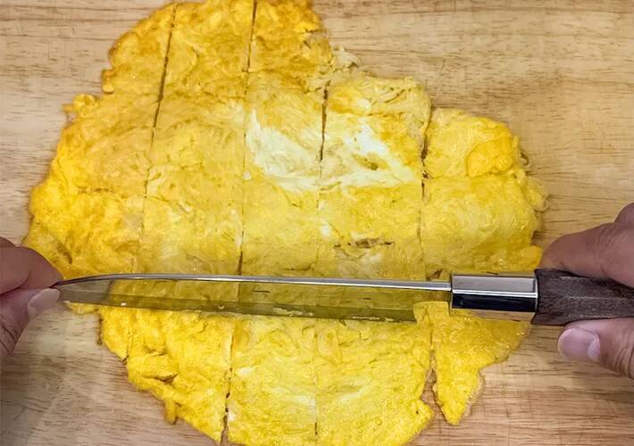 そうめんを『溶き卵』に混ぜてみて！　「あと一品」にも嬉しい簡単おかず【キッコーマンレシピ】