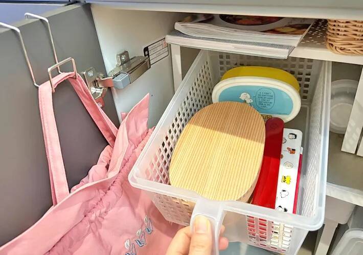 お弁当グッズ、ゴチャついてない？　キッチンが片づく「プロの収納ワザ」