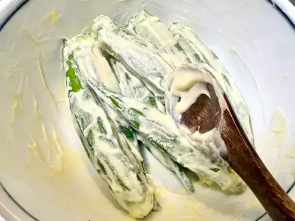 8本あっという間にペロリ！　5分で作れる「オクラのマヨ焼き」【キユーピーレシピ】