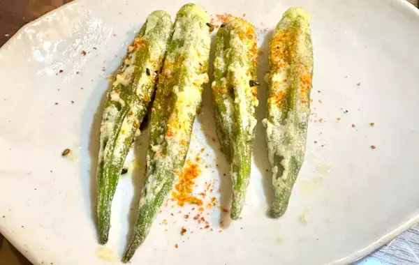 「8本あっという間にペロリ！　5分で作れる「オクラのマヨ焼き」【キユーピーレシピ】」の画像