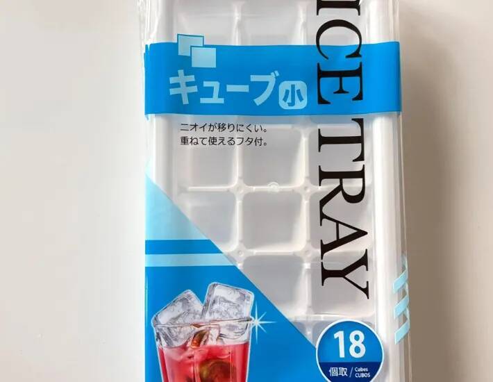 100均で買った製氷皿　水と一緒に入れたのは…「考えた人天才」「夏に最高」