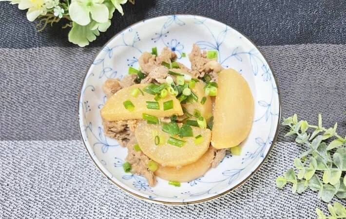 余った大根が主役に！　ジッパー袋で豚バラ大根、作り方に「混ぜて冷凍するだけ」