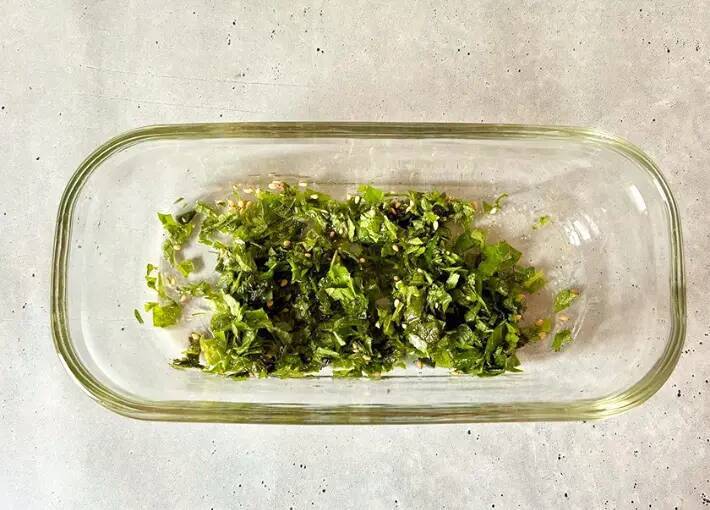 「大さじ2杯」混ぜてみて！　簡単大葉ダレに「何にでも合う」「家族が絶賛」