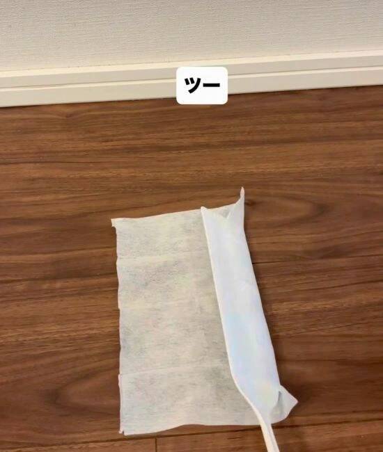 隙間掃除の効率アップ！　100円アイテムの組み合わせに「使いやすい」「快適」