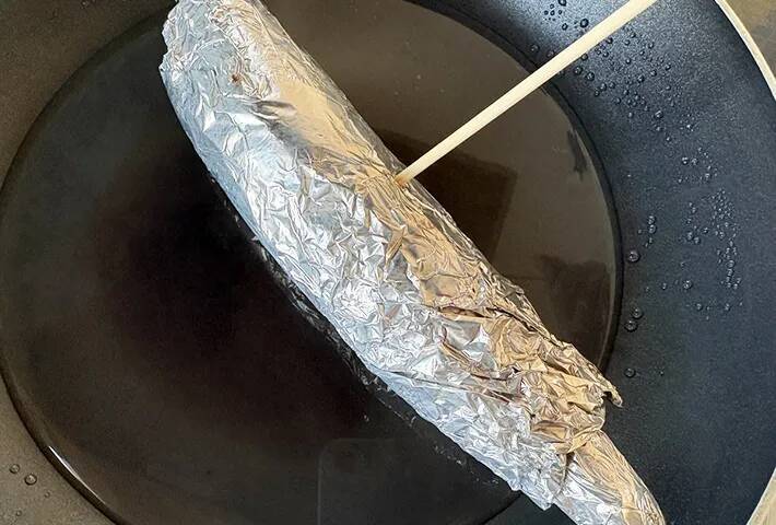 30分でできる『焼き芋風』　フライパンに水を入れ？「ホクホク」「3日連続食べた」