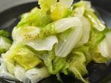 「「その手があったか」　レタスのオイル蒸しに「簡単すぎ」「野菜が進む」」の画像1