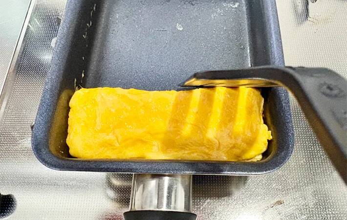 玉子焼きに切って『1本』入れてみて！　最後に散らすだけで「子供が大喜び」「食感よし」