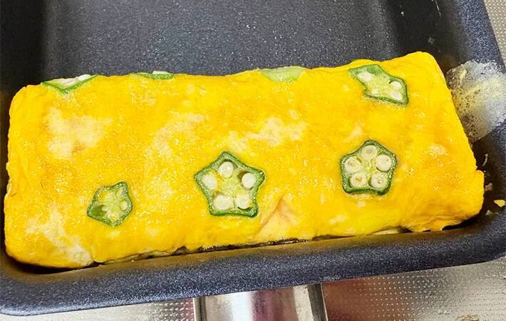 玉子焼きに切って『1本』入れてみて！　最後に散らすだけで「子供が大喜び」「食感よし」