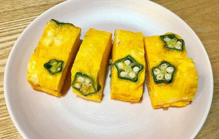 玉子焼きに切って『1本』入れてみて！　最後に散らすだけで「子供が大喜び」「食感よし」