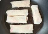 「千切りキャベツを湯通しして？　春巻き“たこ焼き風”アレンジ【作り方】」の画像13