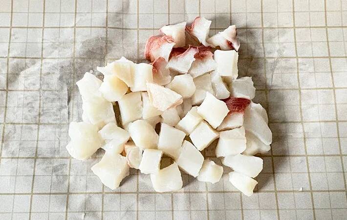 千切りキャベツを湯通しして？　春巻き“たこ焼き風”アレンジ【作り方】