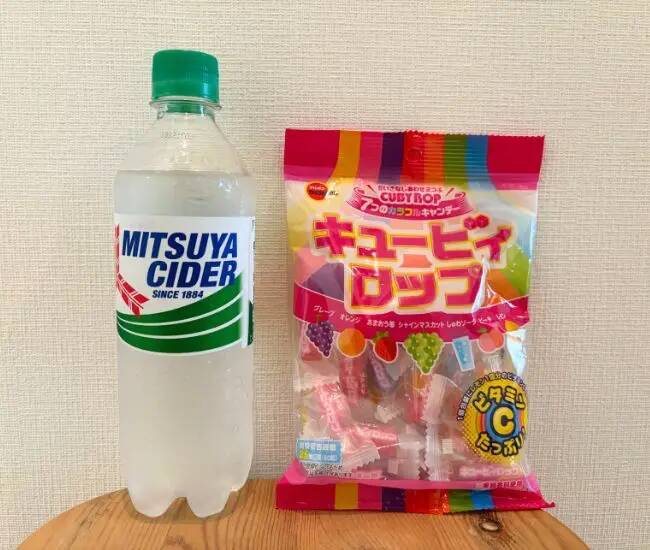 『三ツ矢サイダー』はそのまま飲みません　氷の代わりに入れたのは？