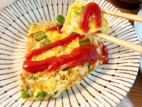 そうめん、めんつゆですするの飽きた…　まさかのアレンジに、7歳息子が「モチモチでおいしい！」