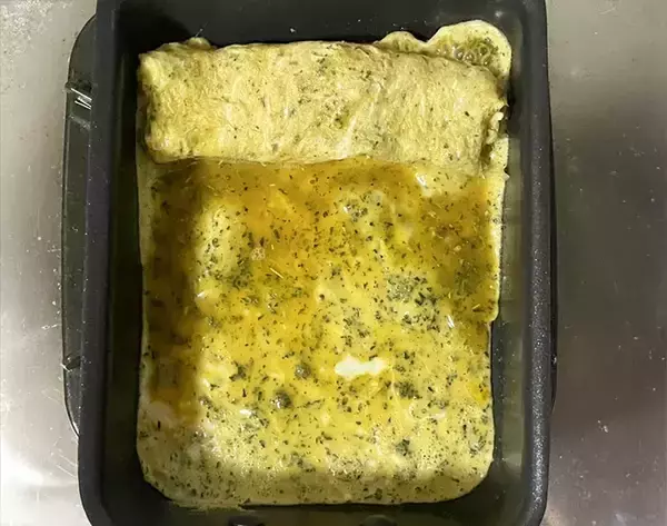「玉子焼きに混ぜたのは…　『飲み物』を飲まないアレンジに「香ばしい」「大人の味」」の画像