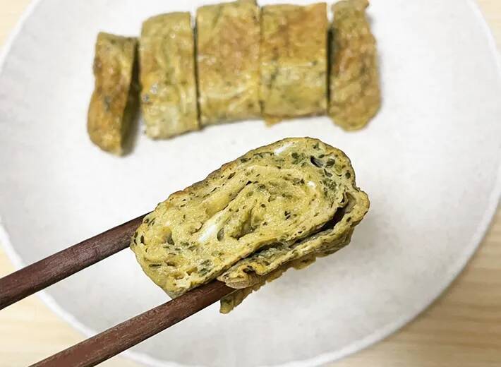 玉子焼きに混ぜたのは…　『飲み物』を飲まないアレンジに「香ばしい」「大人の味」