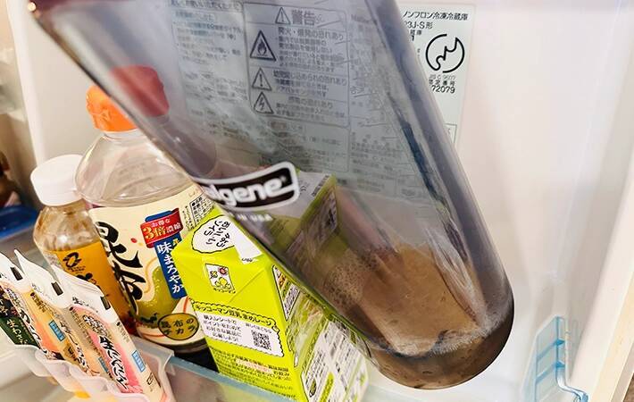 冷蔵庫を開けたら麦茶が空っぽでガッカリ　そんな時に使える30秒で水出し麦茶を作る方法こちら！