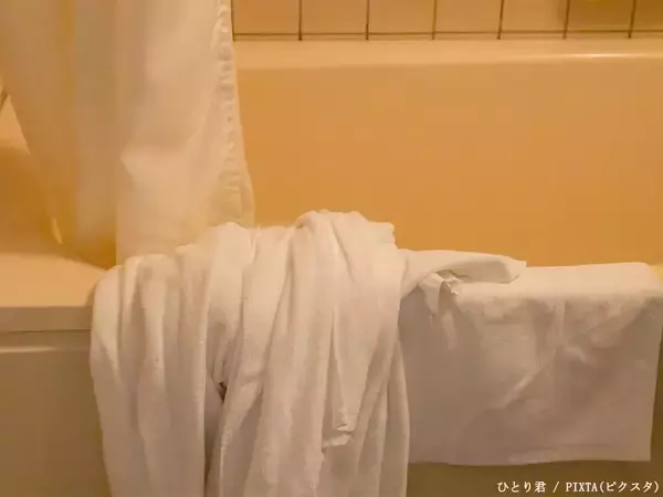 使い終わったバスタオル、どこに置くべき？　ホテルの回答に「次からそうする」