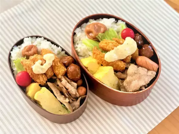 食べようとしたら…　海苔の文字で始まる謎に「まさかの展開」「気づいたら夢中」【弁当アイディア4選】