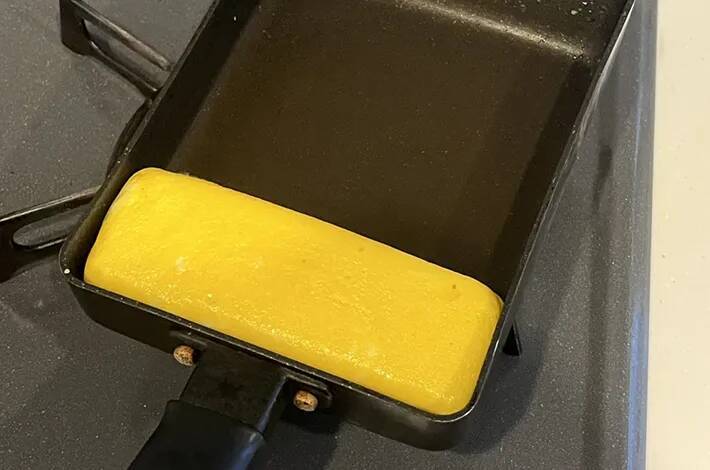 出汁も醤油も使いません！　作った玉子焼きに、家族が「味が濃くておいしい！」