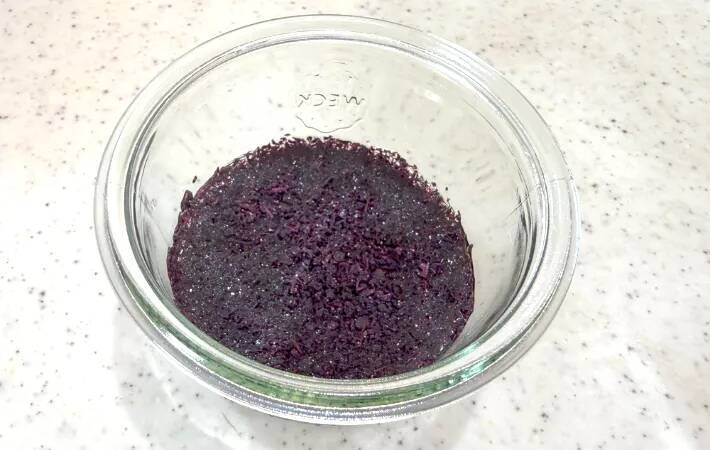 ゆかりに『大さじ1杯』入れてみて！ おにぎりの仕上がりに「紫が鮮やか」「しっとりしてる」