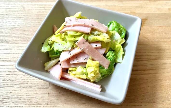 旬を楽しめるのは今だけ！　5分で作ったキャベツの簡単おかずに「息子が一気に完食」