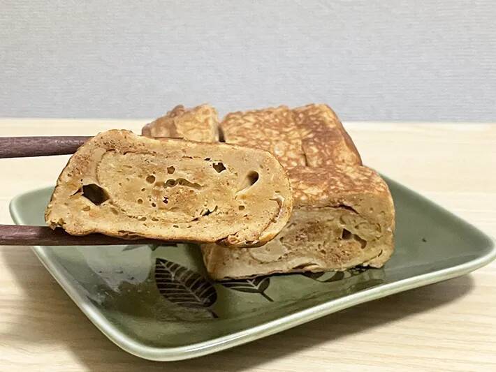玉子焼きに大さじ2杯加えるだけ　いつもより香ばしい焼き上がりに「また作る」「腹持ちがいい」