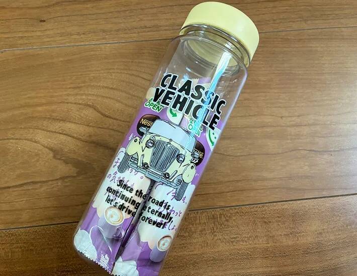 ダイソーで買った『ドリンクボトル』の活用術　中が見えるのを利用して？