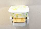 「トイレットペーパーホルダーに『ブックエンド』を設置　簡単な裏ワザに「収納スペースが増えた」」の画像9