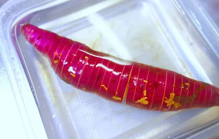 サツマイモ1本あればいい！　材料3つだけ『サツマイモのハッセルバック』の作り方